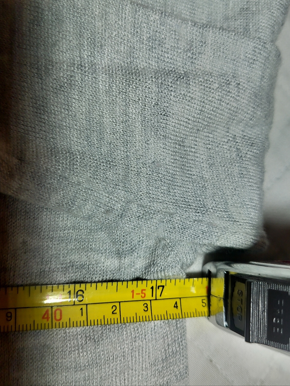 Zara Light Gray Wrap-Front Top - Picture 9 of 9